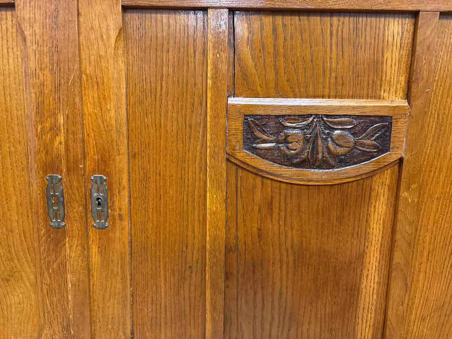 Nouveau-Style Console with Hutch