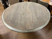 Rustic Pedestal Dining Table