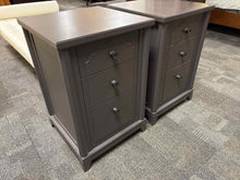 Pair of 3-Drawer Nightstands
