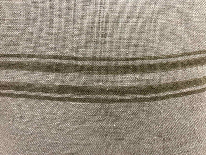 Filling Spaces Striped Linen Accent Pillow