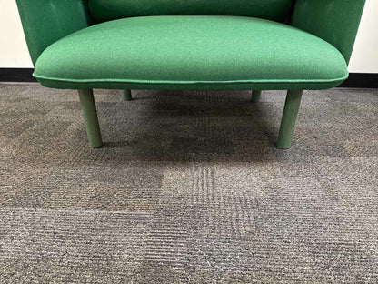 Poppin 'QT' Privacy Lounge Chair With Ottoman