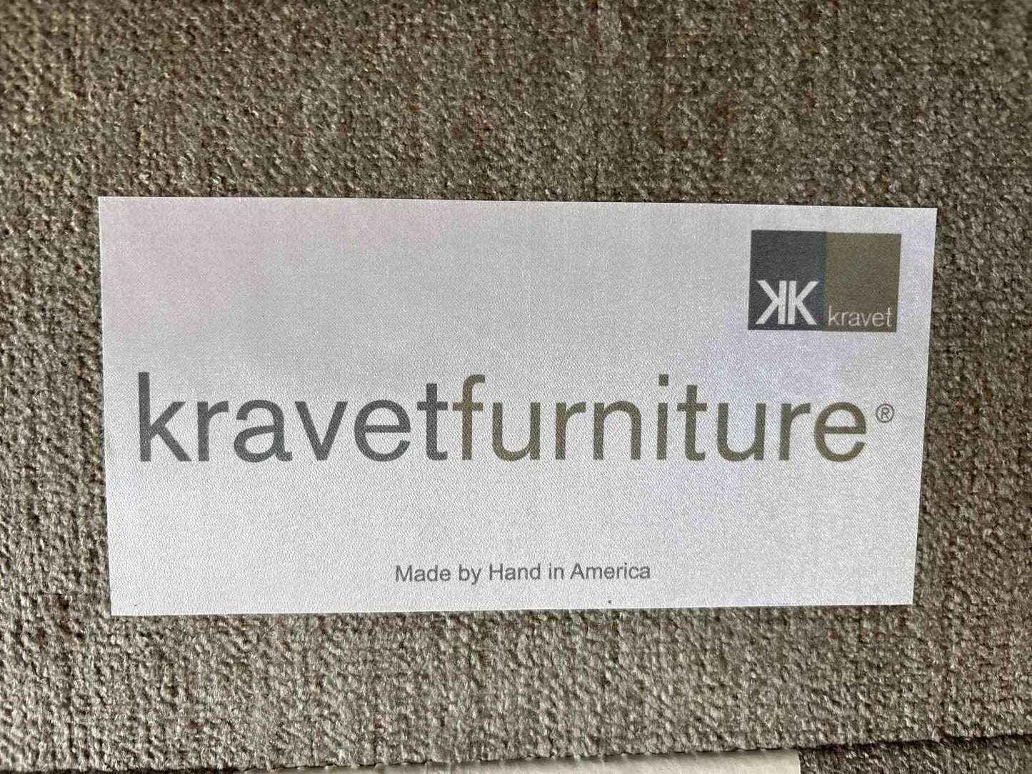 Kravet Shelter Sofa in Warm Grey
