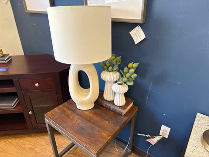 West Elm 'Chamber' Ceramic Table Lamp