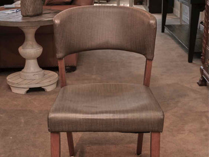 Set of 4 Walnut Mid Century Modern Dining Chairs
