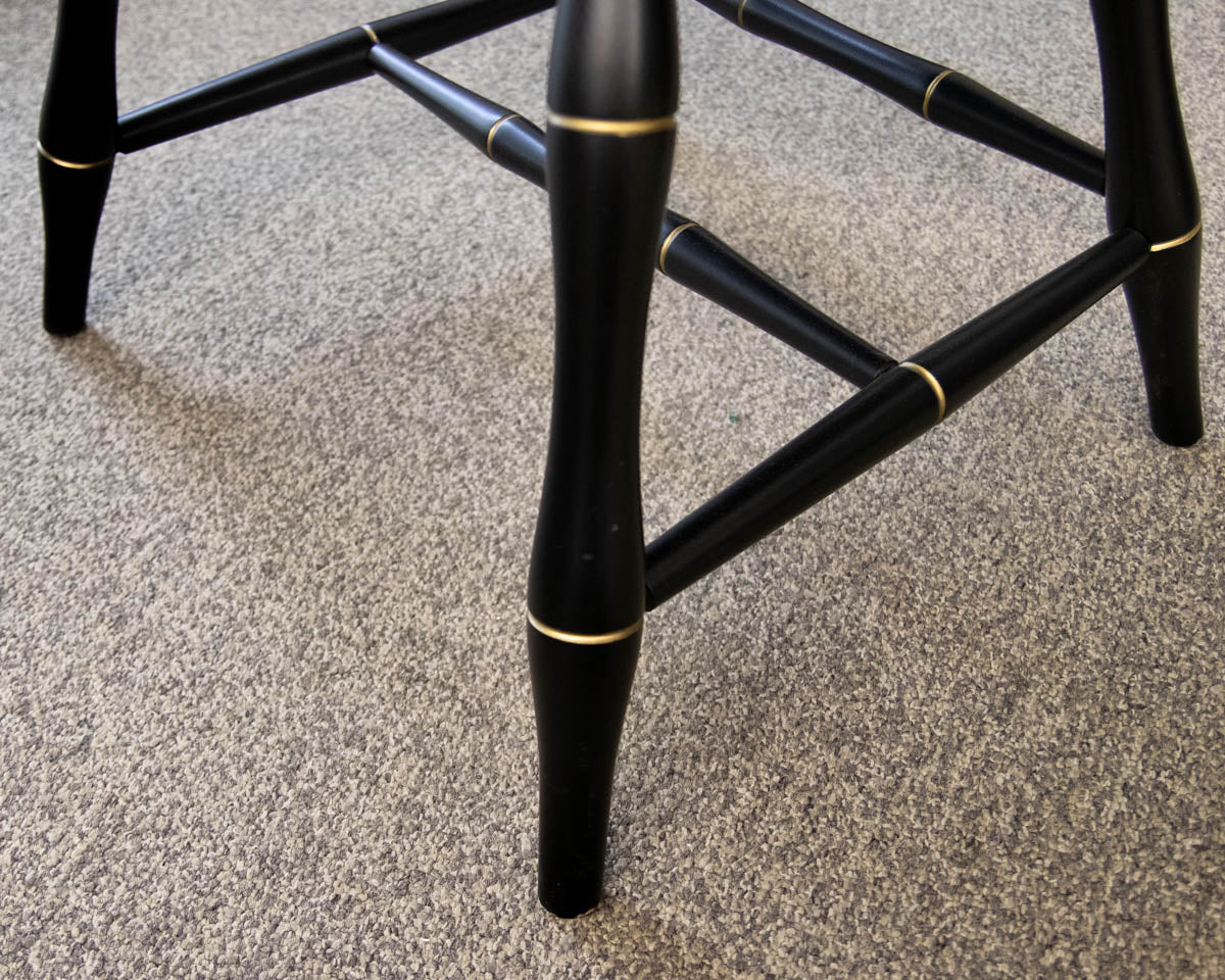 Maple & Black Arm College Office Chair