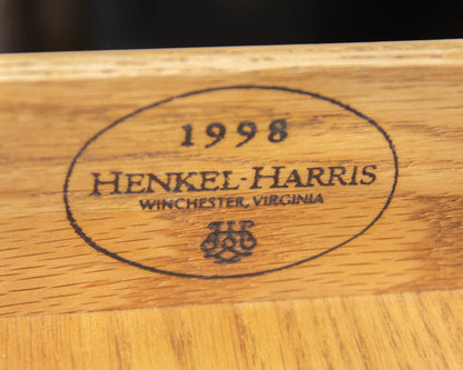 Henkel Harris Bachelor's Chest in Mahogany with Brass Pulls