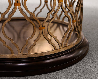 Marge Carson Large Round Dining Table