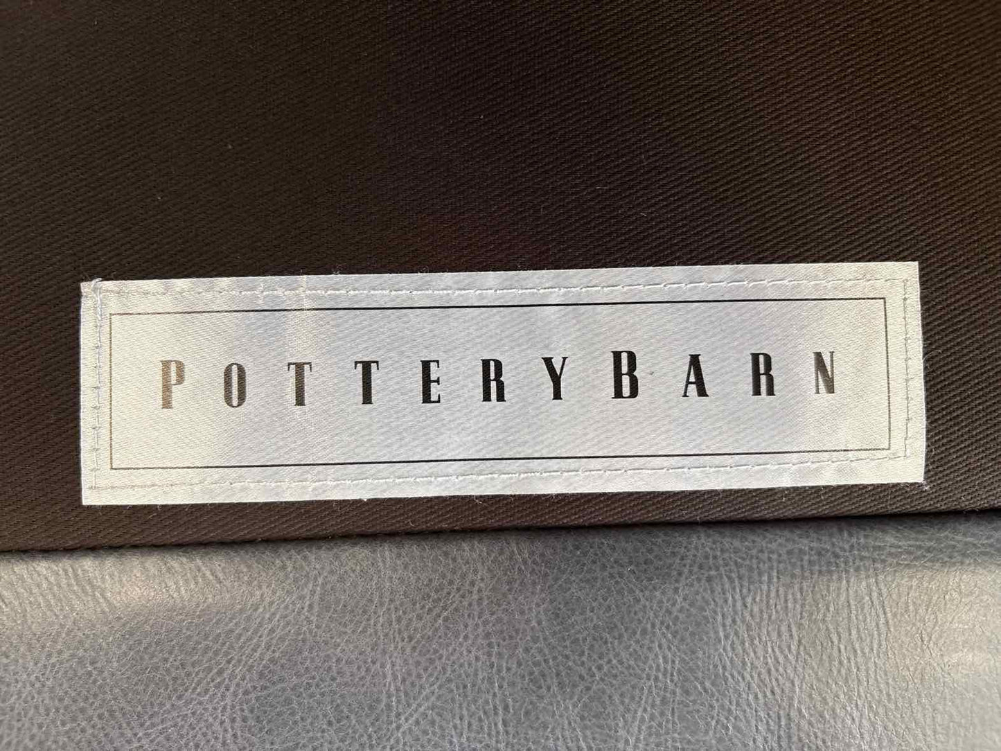 Pottery Barn 'James' Leather Recliner