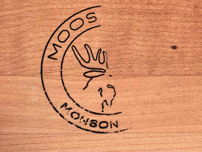 Moosehead  Maple 1 Drawer 2 Door Flip Top Server On Casters
