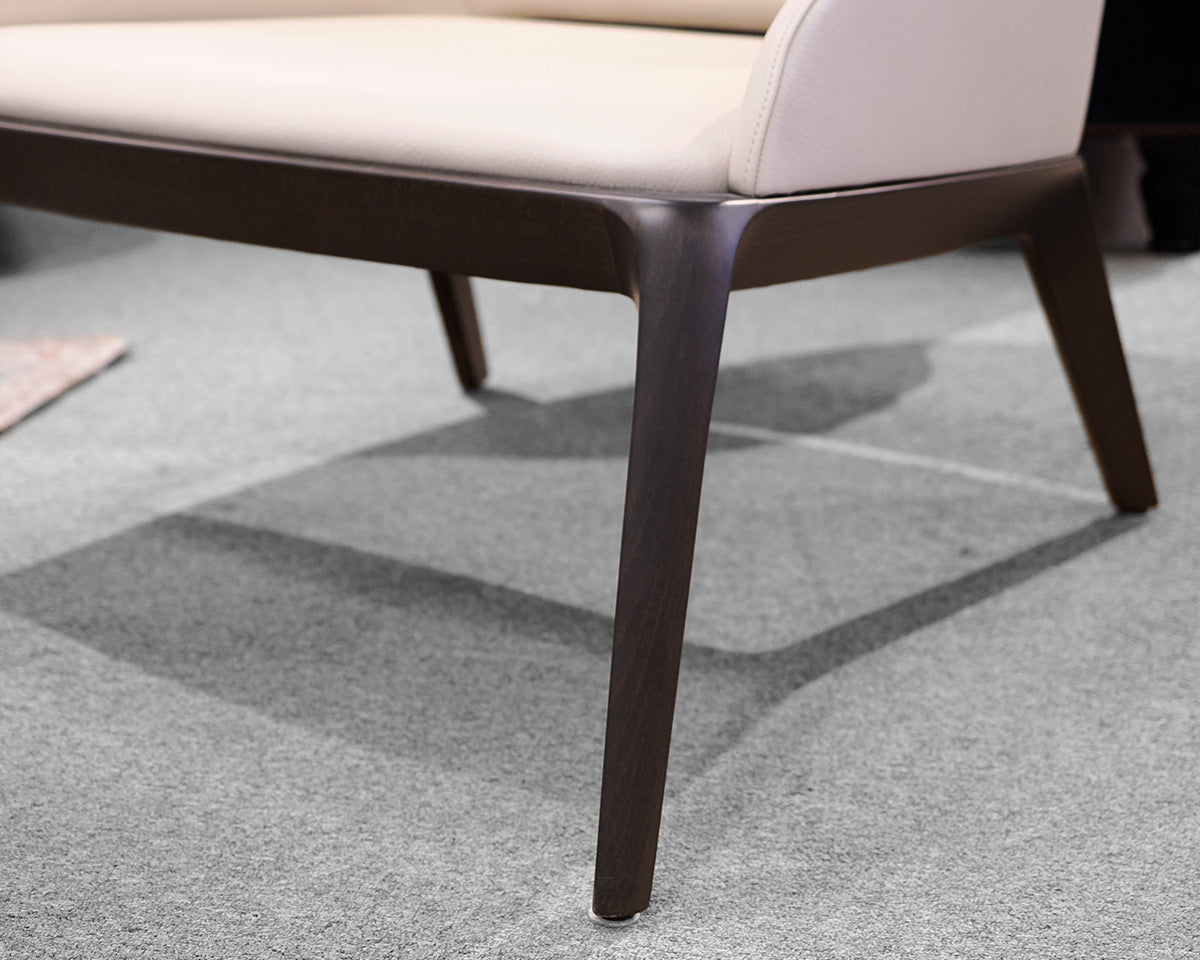 Roche Bobois Leather Accent Chair