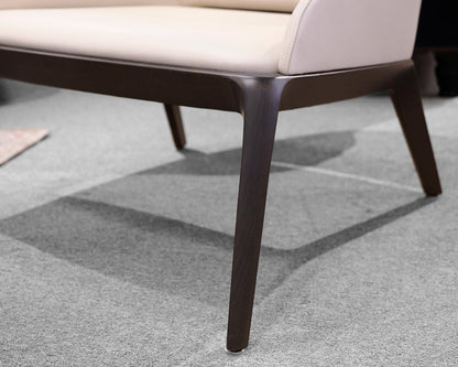 Roche Bobois Leather Accent Chair
