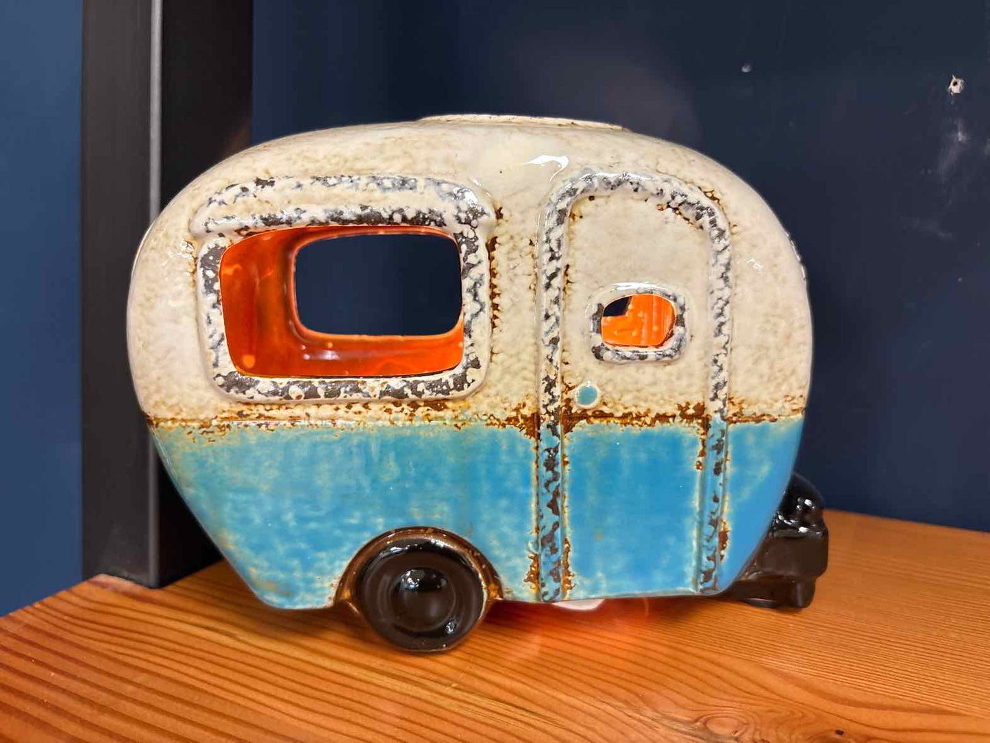 Ceramic Camper Lamp