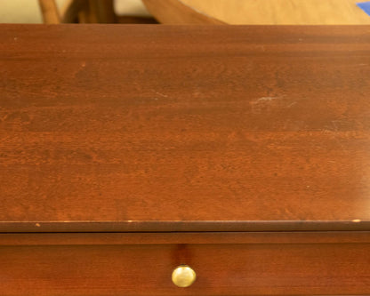 Louis Philippe 3-Door Server in Dark Cherry Finish