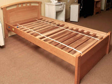 Maple Twin Bed with 2Storage Bin Drawers