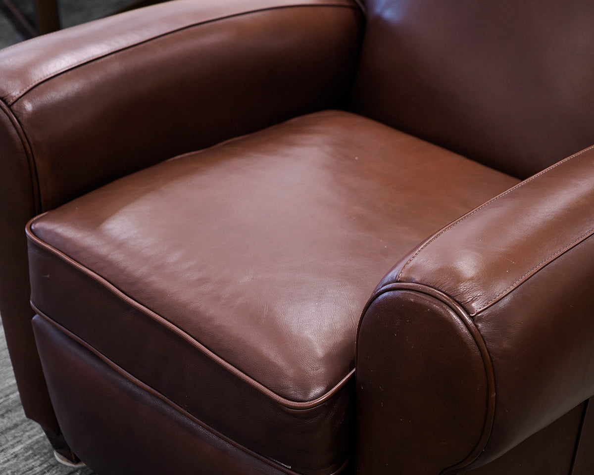 Brown Leather Barcalounger Recliner