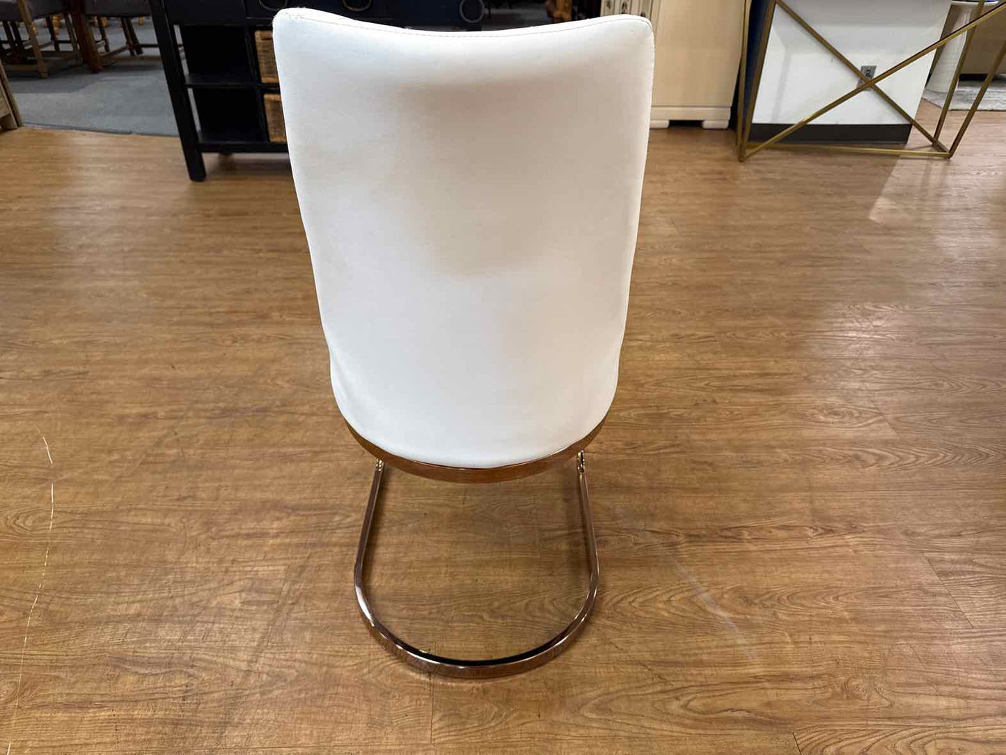 Set Of 4 White Dining Chairs