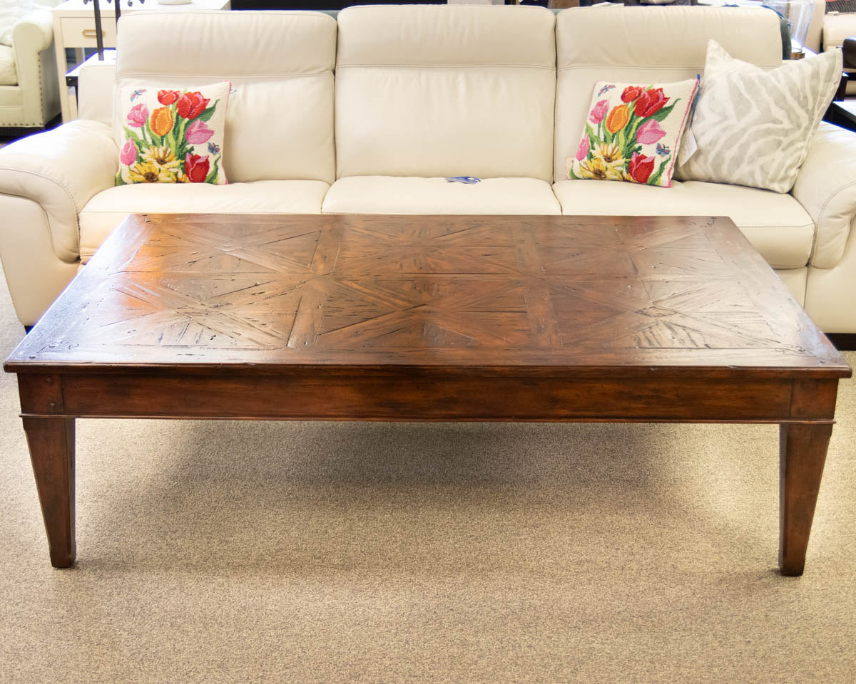 Theodore Alexander 'Castle Bromwich' Rustic Cocktail Table