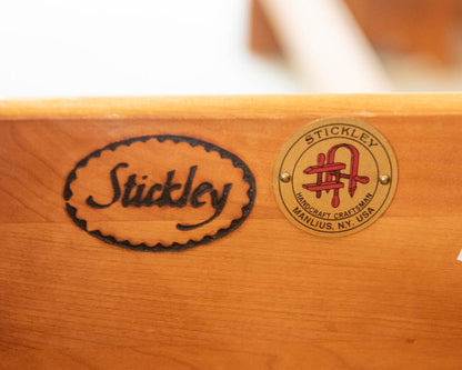 Pair of Stickley 'Gramercy Park' Cherry Nightstands