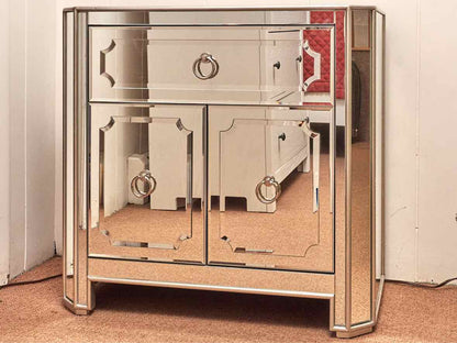 Basset Mirror Co. Inc Mirrored Accent Chest