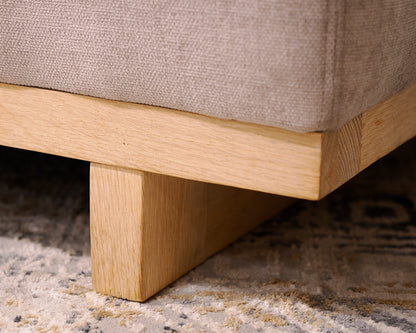 All Modern Upholstered Ottoman