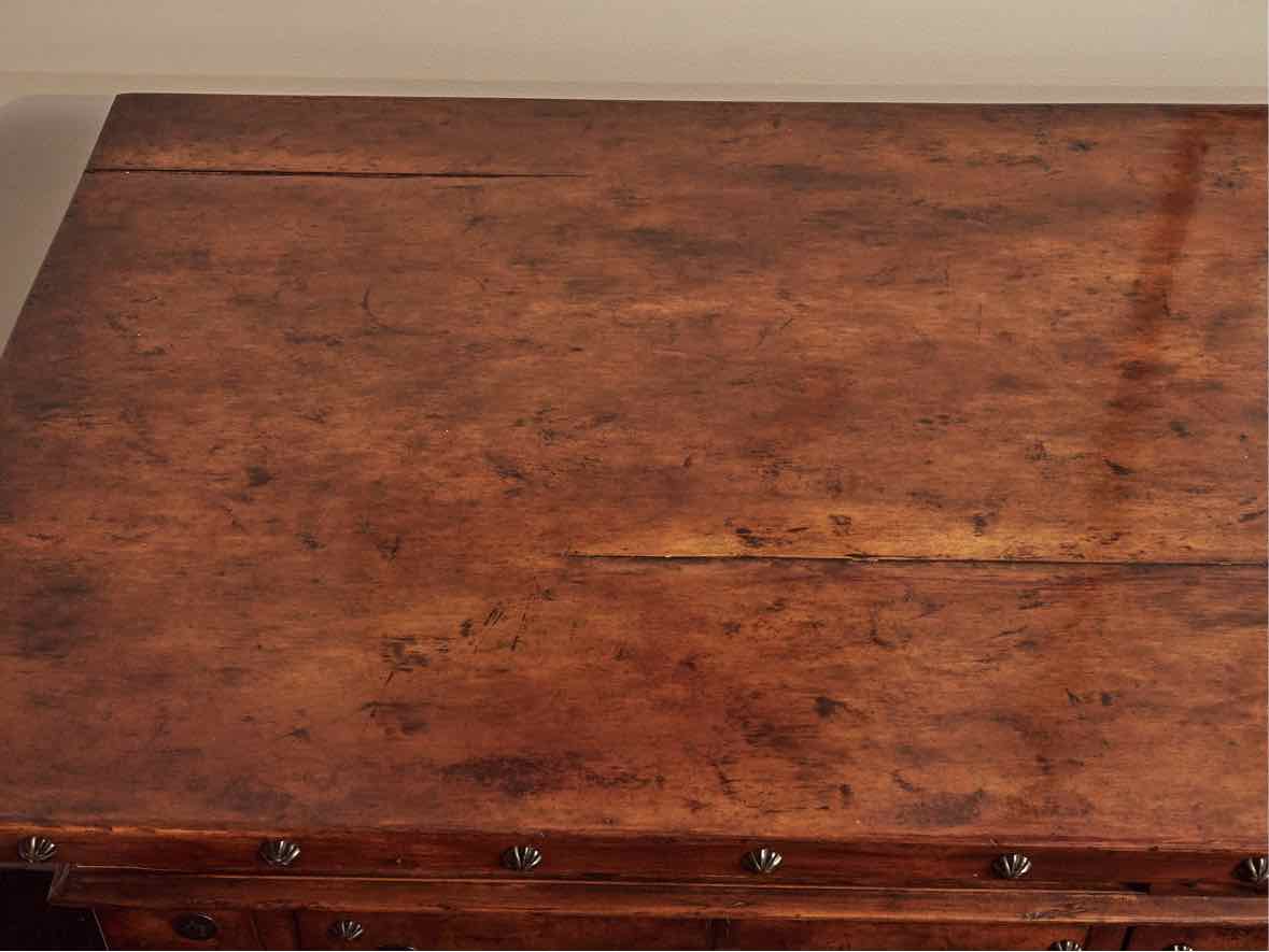 Alderwood Baroque Style 4 Drawer 4 Door with Ornate Carvings Server