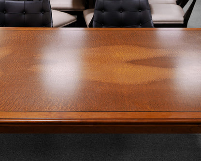 Custom 'Paul Downs' Burl Wood Extension Dining Table