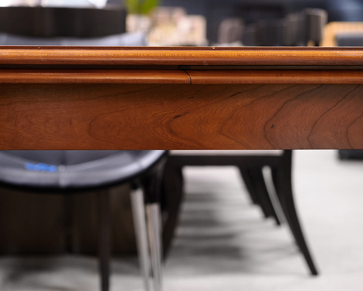 Custom 'Paul Downs' Burl Wood Extension Dining Table