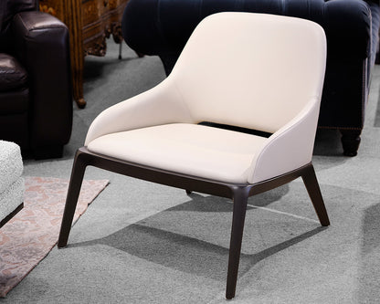 Roche Bobois Leather Accent Chair