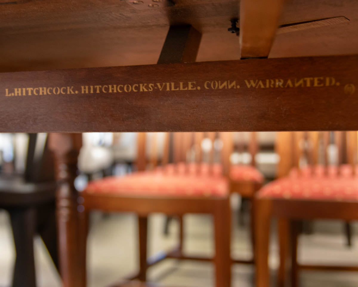 Hitchcock Cherry Drop Leaf Dining Table