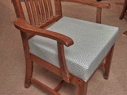 Oak Mission Style Table &  6 Chair Set