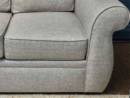 Stone & Leigh 3 Cushion In Gray Wool Blend Upholstered Sofa