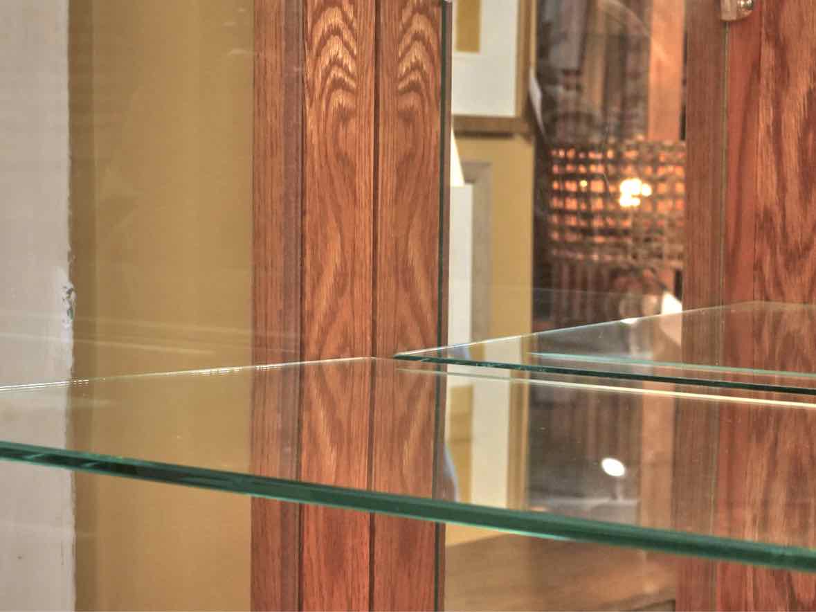 Canadel  Solid Oak 3 Drawer 3 Glass Door & China Cabinet