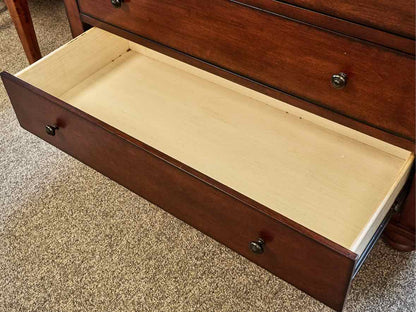 Aspenhome Cambridge Entertainment Chest in Brown Cherry Finish
