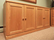 Unfinished Business Oak  Sideboard with 4 Wood Doors