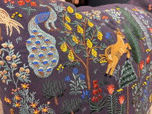 Rifle Paper Navy Jungle Accent Pillow