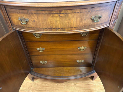 B. Altman & Co. Anqitue Walnut Demilune