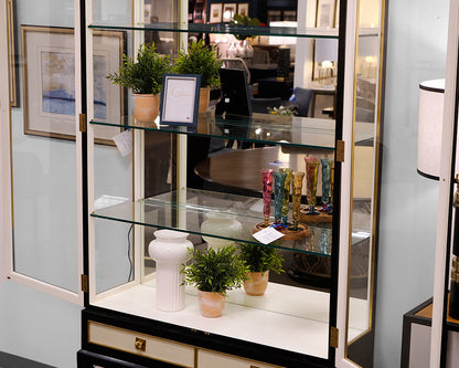 Lillian August Noir Display Cabinet