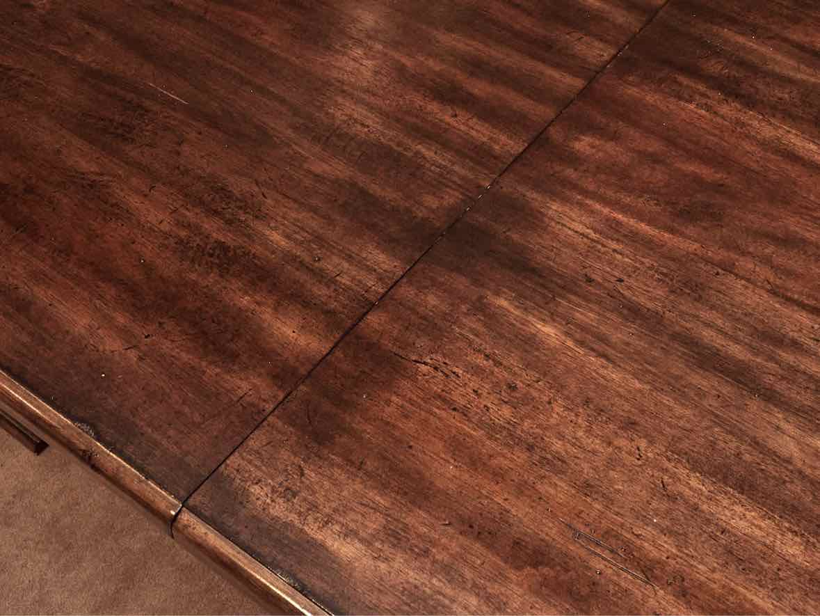 Elm Wood Trestle Dining Table