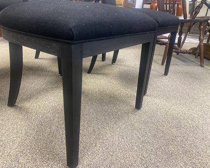 Set of 4 'Klisomes' Black Oak RH Dining Chairs