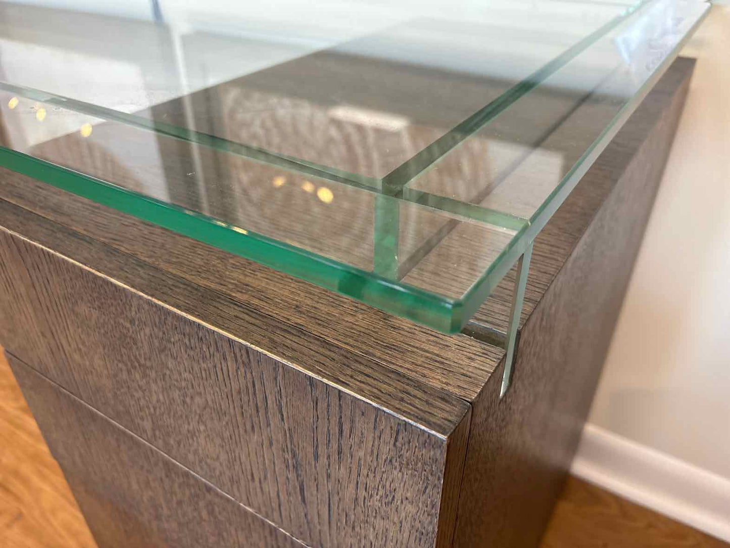 Roche Bobois 'Ténéré' Glass Top Desk