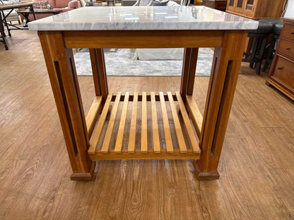 Marble Top Square Island