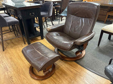 Ekornes Stressless 'Consul' Recliner w/ Ottoman