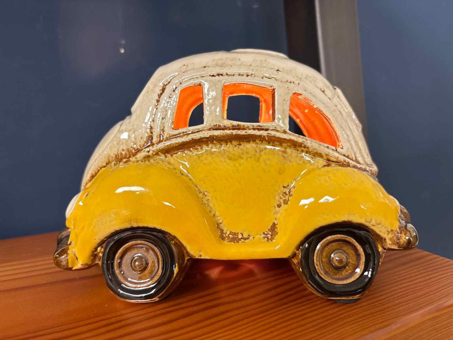 Ceramic VW Bug Lamp