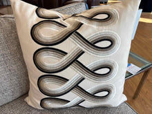Swirl Pattern Accent Pillow