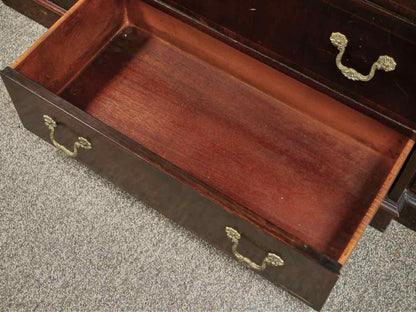 Union National Inlaid Mahogany Breakfront