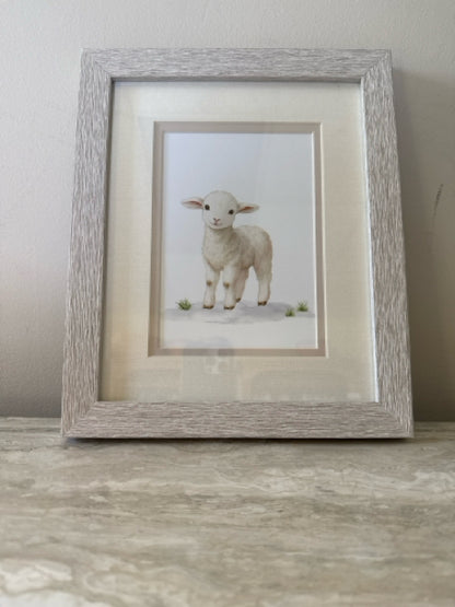 'Farm Friends' 3/4 Framed Print