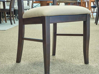 Gat Creek "French Regency" Maple Dining Table & Set of 6 'Burbank' Dining Chairs