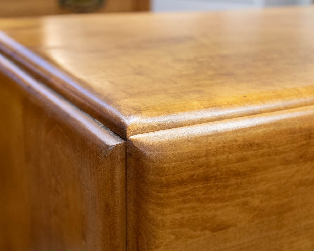 Russel Wright for Conant Ball Solid Maple Chest