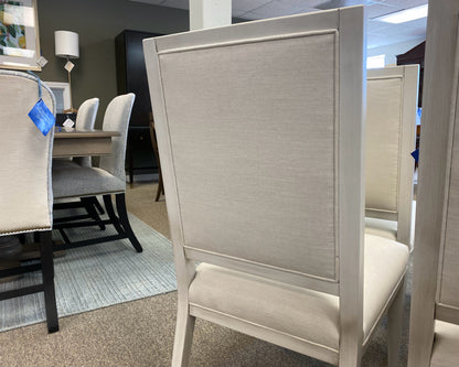 Set of 4 Gat Creek Logan Dining Chairs in Maple with Parchment Finish