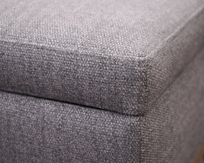 Restoration Hardware Upholstered Storage  Bench